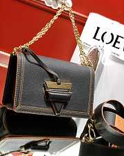  Loewe | Barcelona Black bag - 303.12.W - 24 x 15 x 8cm - 2