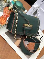  Loewe | Barcelona GReen bag - 303.12.W - 24 x 15 x 8cm - 5