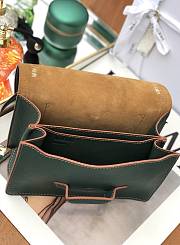  Loewe | Barcelona GReen bag - 303.12.W - 24 x 15 x 8cm - 2