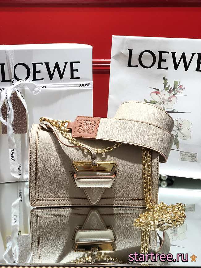  Loewe | Barcelona Light gray bag - 303.12.W - 24 x 15 x 8cm - 1