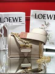  Loewe | Barcelona Light gray bag - 303.12.W - 24 x 15 x 8cm - 1