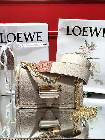  Loewe | Barcelona Light gray bag - 303.12.W - 24 x 15 x 8cm
