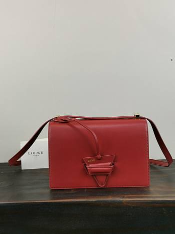  Loewe | Barcelona Red bag - A532M1 - 22 x 25 x 9 cm