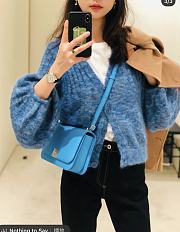 Loewe | Goya Accordion clutch Blue - A896O4 - 18.5 x 12.5 x 6cm - 2
