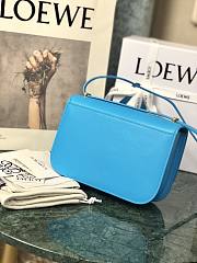 Loewe | Goya Accordion clutch Blue - A896O4 - 18.5 x 12.5 x 6cm - 6