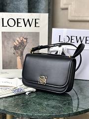 Loewe | Goya Accordion clutch Black - A896O4 - 18.5 x 12.5 x 6cm - 1