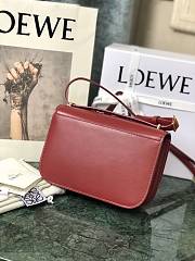 Loewe | Goya Accordion clutch Red - A896O4 - 18.5 x 12.5 x 6cm - 4