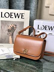 Loewe | Goya Accordion clutch tan - A896O4 - 18.5 x 12.5 x 6cm - 1