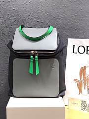 LOEWE | Goya Backpack light gray/Black - 34 x 15 x 41 cm - 1