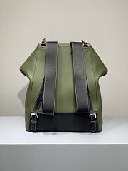 LOEWE | Goya Backpack Green/Beige - 34 x 15 x 41 cm - 4