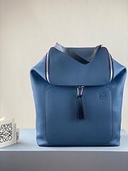 LOEWE | Goya Backpack Blue - 34 x 15 x 41 cm - 1