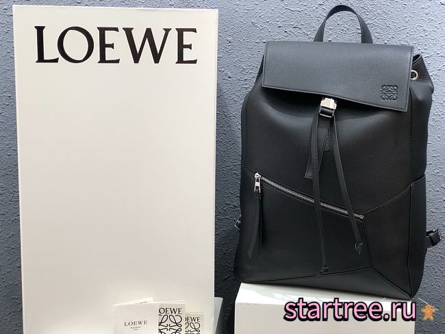 LOEWE | Puzzle Backpack Black - 33 x 44.5 x 19 cm - 1