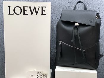 LOEWE | Puzzle Backpack Black - 33 x 44.5 x 19 cm