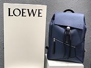 LOEWE | Puzzle Backpack Blue - 33 x 44.5 x 19 cm - 1