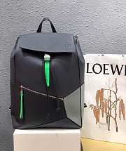 LOEWE | Puzzle Backpack dark blue/ black - 33 x 44.5 x 19 cm - 1