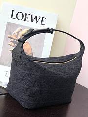 LOEWE | Small Cubi bag in Anagram Black - 25 x 21 x 17cm - 2