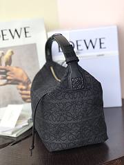 LOEWE | Small Cubi bag in Anagram Black - 25 x 21 x 17cm - 3