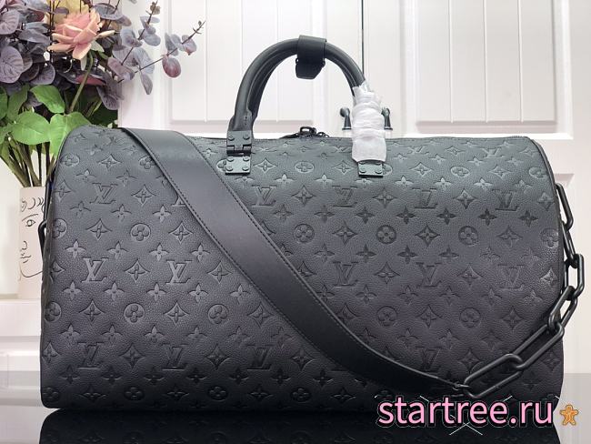 Louis Vuitton | KEEPALL travel bag - M44470 - 50 x 29 x 22 cm - 1