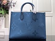 Louis Vuitton | Onthego MM Blue Bag M45576 - 1