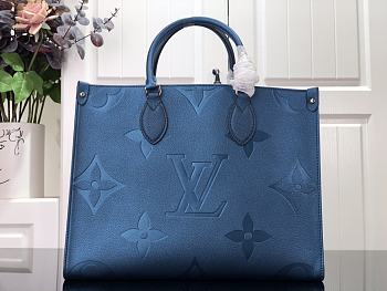 Louis Vuitton | Onthego MM Blue Bag M45576