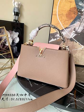 Louis Vuitton | Capucines MM Python handbag - N92801 - 31.5 x 20 x 11 cm