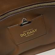 D&G | Small Brown calfskin DG Daily shopper - 36 x 28.5 x 13cm - 6