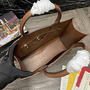 D&G | Small Brown calfskin DG Daily shopper - 36 x 28.5 x 13cm - 4