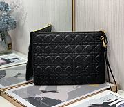 Dior Caro Daily Pouch Large Black - S5086U - 30 x 21.5 cm - 5