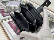 DIOR | Lady Dior 5-gusset card holder Black - S0074O - 10.5 x 6 x 3 cm - 5