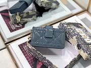 DIOR | Lady Dior 5-gusset card holder Sky Blue - S0074O - 10.5 x 6 x 3 cm - 5