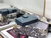 DIOR | Lady Dior 5-gusset card holder Sky Blue - S0074O - 10.5 x 6 x 3 cm - 4