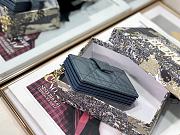 DIOR | Lady Dior 5-gusset card holder Sky Blue - S0074O - 10.5 x 6 x 3 cm - 2