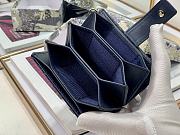 DIOR | Lady Dior 5-gusset card holder Indigo Blue - S0074O - 10.5 x 6 x 3 cm - 6