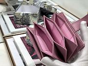 DIOR | Lady Dior 5-gusset card holder Pink - S0074O - 10.5 x 6 x 3 cm - 6