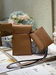 DIOR | Saddle Multifunction Pouch Caramel - S5667C - 18.5x12x7.5cm - 6