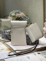 DIOR | Saddle Multifunction Pouch White - S5667C - 18.5x12x7.5cm - 6