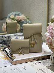 DIOR | Saddle Multifunction Pouch Beige - S5667C - 18.5x12x7.5cm - 1