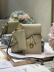 DIOR | Saddle Multifunction Pouch Beige - S5667C - 18.5x12x7.5cm - 6