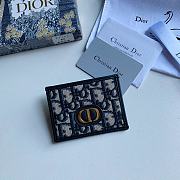 DIOR | 30 Montaigne card holder - S2098U - 10 cm - 1