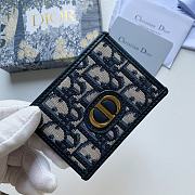 DIOR | 30 Montaigne card holder - S2098U - 10 cm - 5