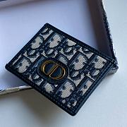 DIOR | 30 Montaigne card holder - S2098U - 10 cm - 4