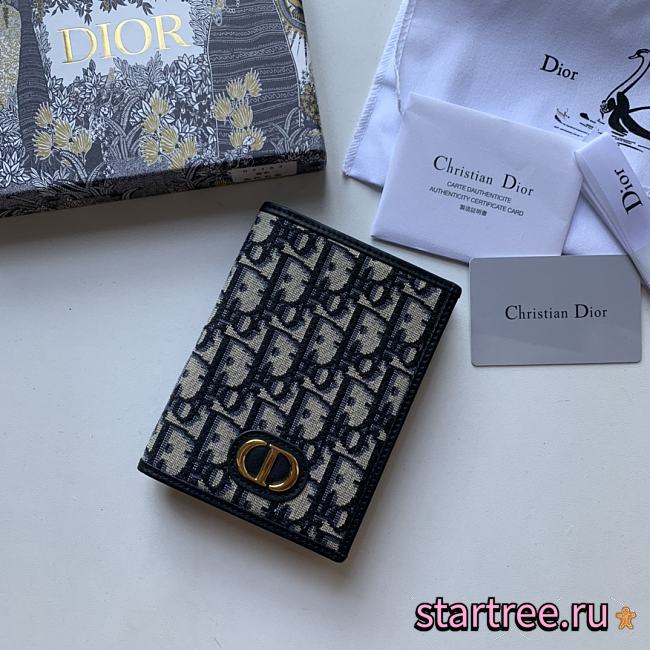 DIOR | 30 Montaigne passport holder - S2095U - 14 x 10 x 2 cm - 1