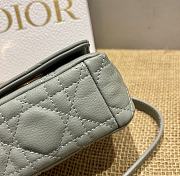 DIOR | Micro Caro Gray Bag - S2022U - 14x8x4cm - 4