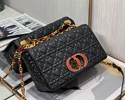 DIOR | Medium Dioramour Caro Black Bag - M9242 - 25 cm - 4