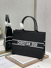 DIOR | Christian Book Tote Small Black - M1287 - 36×28 cm - 3