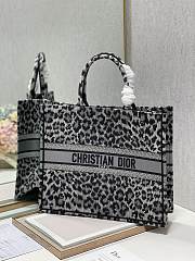  DIOR | Book Tote Gray Mizza Embroidery - M1286 - 41 x 32 cm - 2