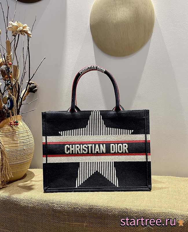  DIOR | DIORALPS book tote Black - M1287Z - 36 cm - 1