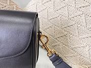  DIOR |  Bobby Black bag with Blue Dior Strap - M9320 - 27 cm - 2