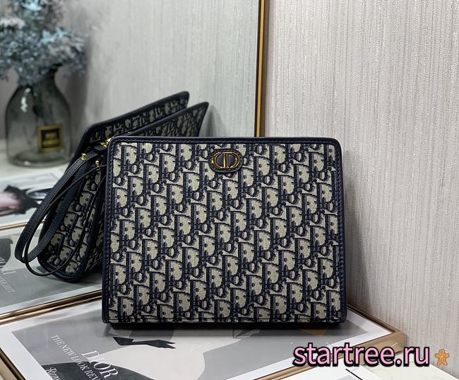 DIOR | 30 Montaigne Pouch - S2107U - 26×19.5×7cm - 1