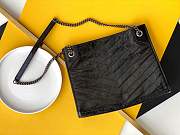 YSL | Niki Medium Shopping Black Bag - 33 x 27 x 11.5 cm - 4